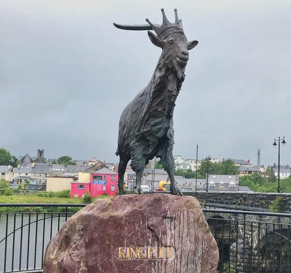 King Puck Statue, Killorglin, Co. Kerry