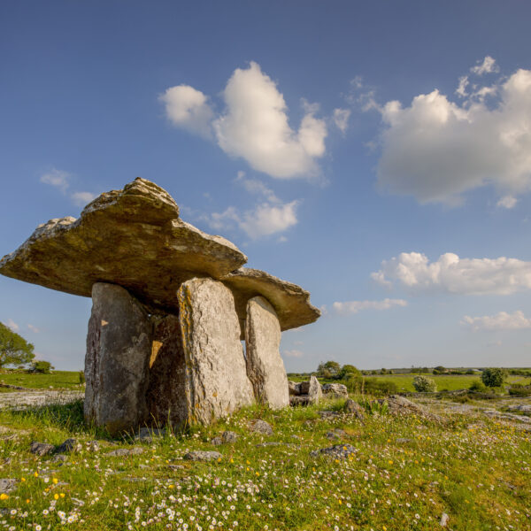Ancient stone formation in The Burren, Co Clare.