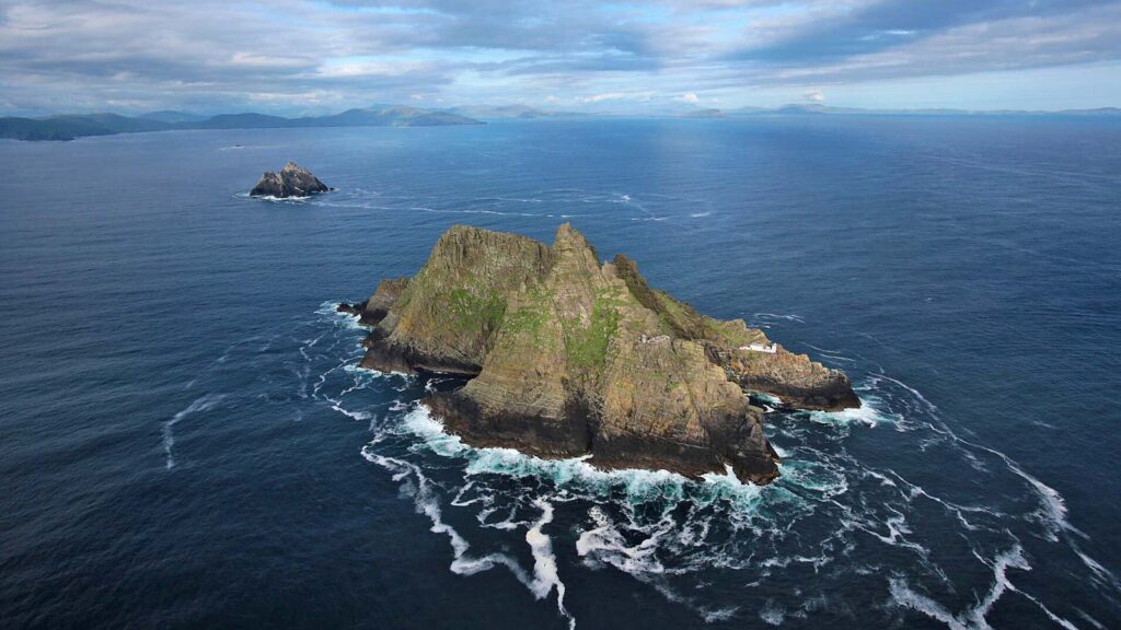 A view of The Skellig Islands, Wild Atlantic Way, Co. Kerry